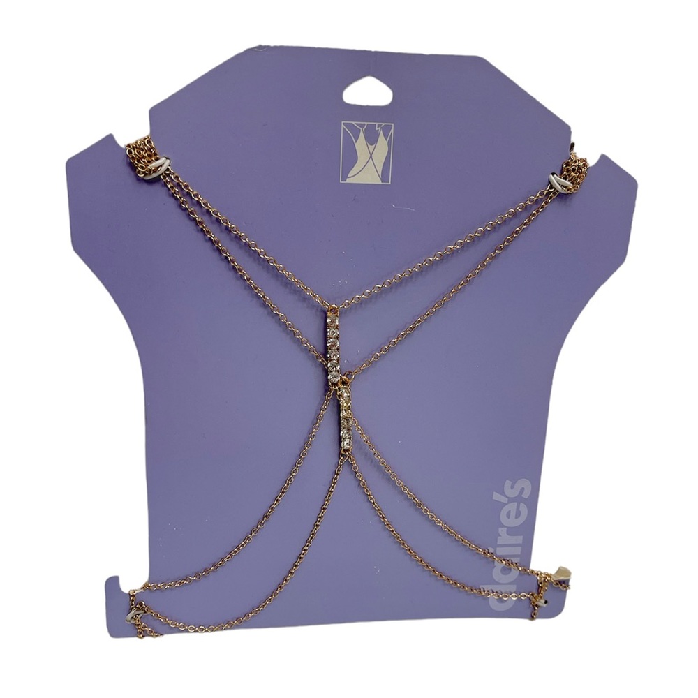 COPY - CLAIRE’S Gold-tone Body Chain